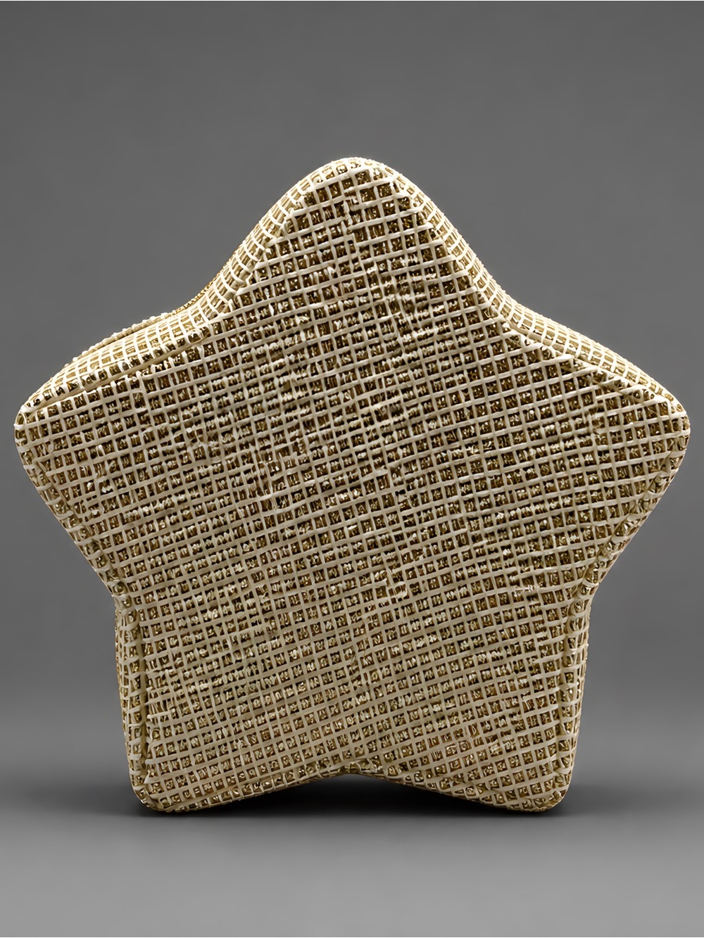 Christian Dior Pouch Star Gold Beige Novelty Logo Holiday Exclusive CD 2025 New - Picture 2 of 3